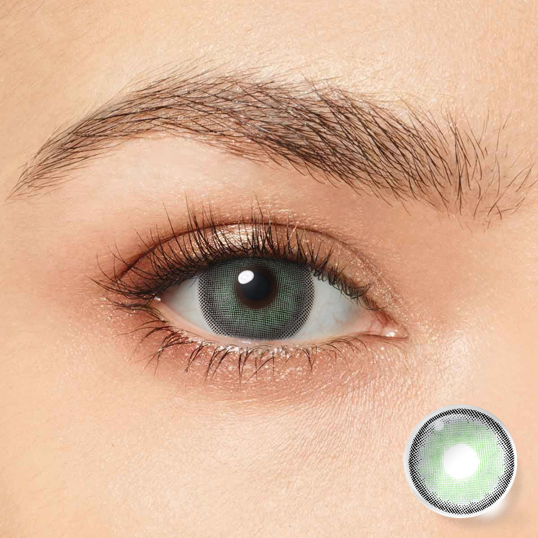 Sono Green Coloured Contacts | Yearly