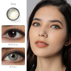 Sono Gray Coloured Contacts | Yearly