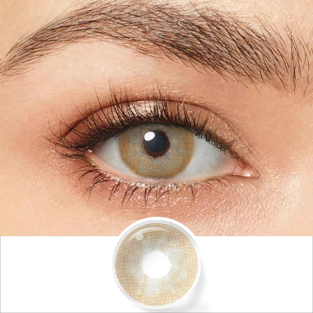 Yukon Brown Coloured Contacts | Yearly