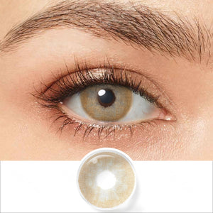 Yukon Brown Coloured Contacts | Yearly