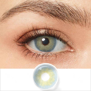 Yukon Blue Coloured Contacts | Yearly