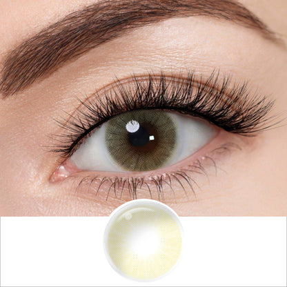 Queen Amber Coloured Contacts | 6 Months