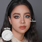 Queen Icy Gray Coloured Contacts | 6 Months