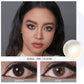 Queen Ochre Coloured Contacts | 6 Months
