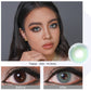 Queen Topaz Coloured Contacts | 6 Months