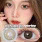 Desire II Amber Gray Coloured Contacts | 6 Months