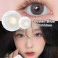 Desire II Ocean Blue Coloured Contacts | 6 Months