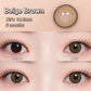 Roze Beige Brown Coloured Contacts | 6 Months