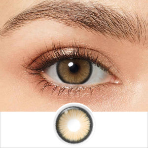 Diamond Candy Brown Coloured Contacts | 6 Months