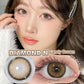 Diamond Candy Brown Coloured Contacts | 6 Months