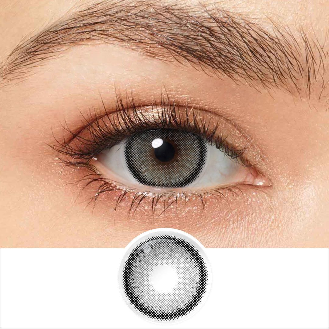 Diamond Allure Gray Coloured Contacts | 6 Months