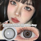 Diamond Allure Gray Coloured Contacts | 6 Months