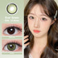 Diamond Ever Green Coloured Contacts | 6 Months