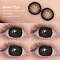 Supersize Brown Plus Coloured Contacts | 6 Months