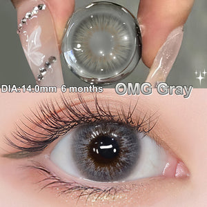 OMG Gray Coloured Contacts | 6 Months