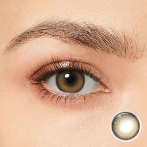 NILS Brown Coloured Contacts | 6 Months