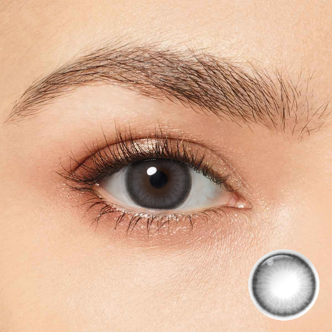NILS Gray Coloured Contacts | 6 Months