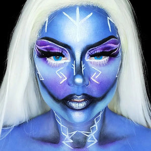 Solid Blue Contacts
