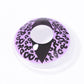 Violet Cheetah Cat Eye Contacts