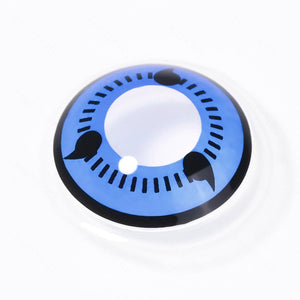 Blue 3 Tomoe Sharingan Eye Contacts