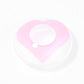 Pink Heart Contacts