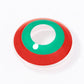 Red And Green Circle Contacts