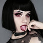Red Mesh Contacts