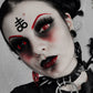 Red Mesh Contacts