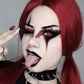 Red Mesh Contacts