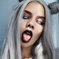 White Mesh Contacts