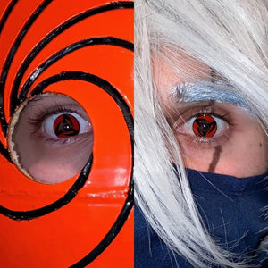 Kakashi Mangekyou Sharingan Contacts (Prescription)