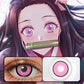 Nezuko Eyes Pink Manson Contacts