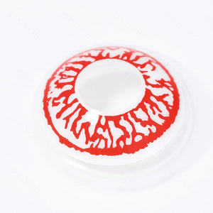 Red Bloodshot Contact Lenses