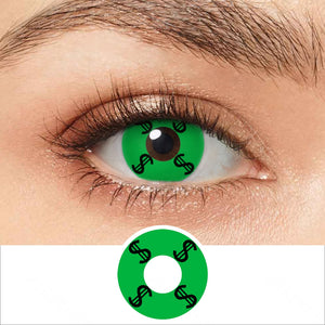 Green Dollar Sign Contacts