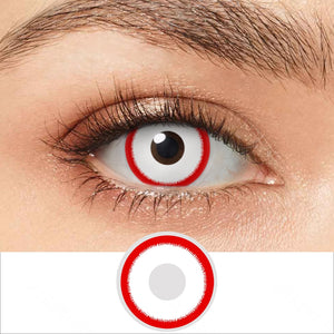 Saw White Contacts