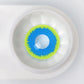 Yellow And Blue Pattern Contacts
