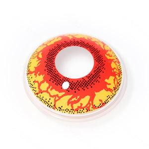 Yellow Blood Splat Contacts