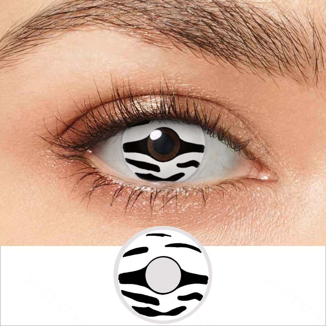 Zebra Print Contacts