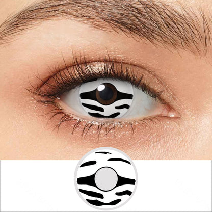 Zebra Print Contacts