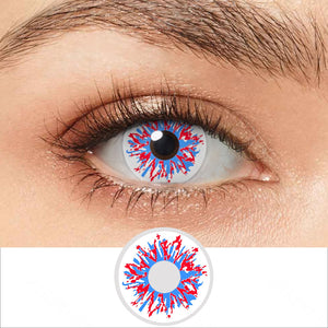 Harlequin Halloween Contacts