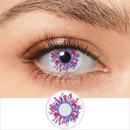 Harlequin Halloween Contacts