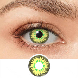 Sweet Candy Yellow Contacts