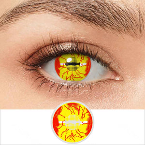 Dragon Eye Yellow Contacts
