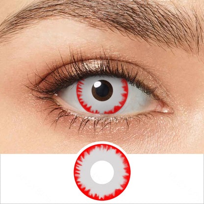 Twilight Grey Werewolf Eye Contacts