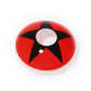 Red Black Pentagram Contacts