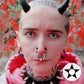 White Pentagram Contacts