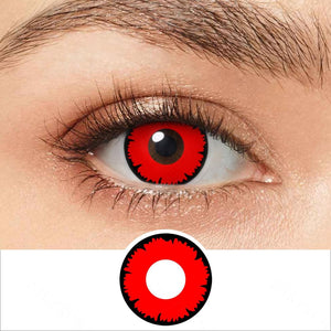 Angelic Red Eye Contacts
