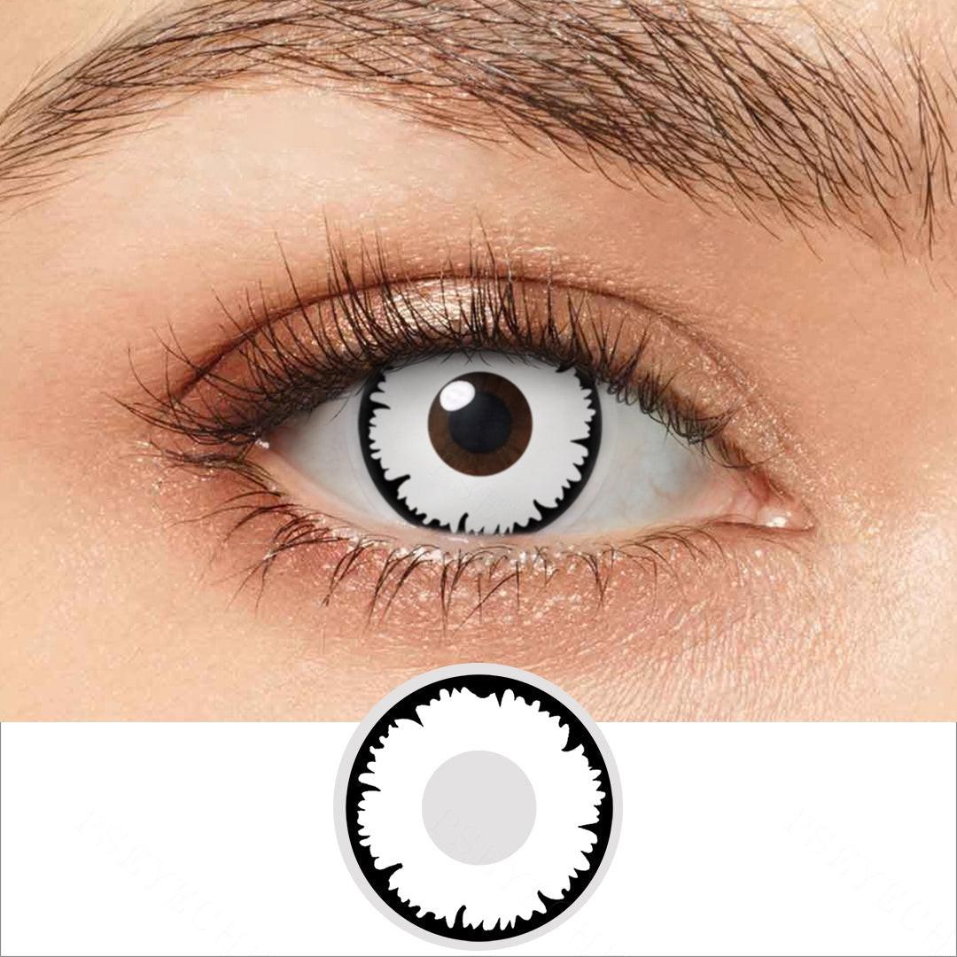Angelic White Eye Contacts