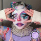 Kokomi Cosplay Violet Galaxy Contacts