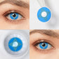 Blue Shuriken Eye Contacts
